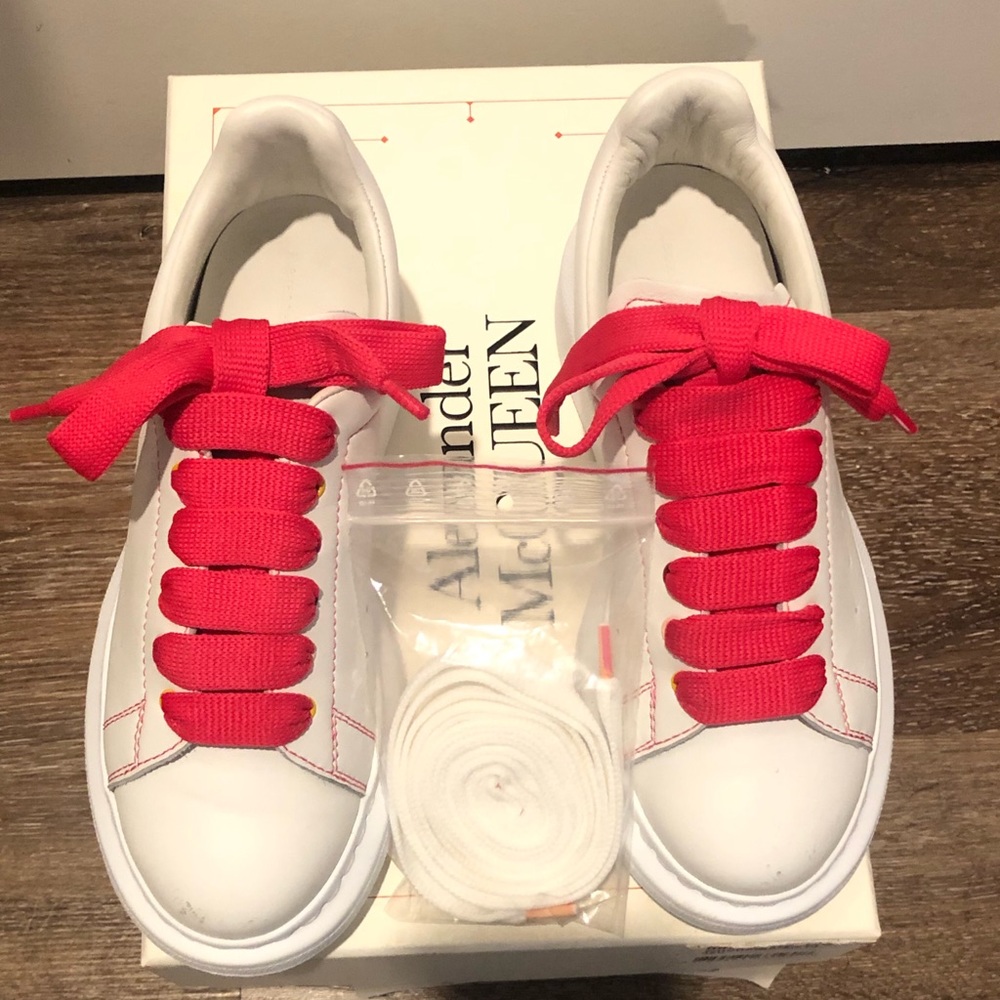Alexander McQueen Girl’s Rainbow Sneakers
